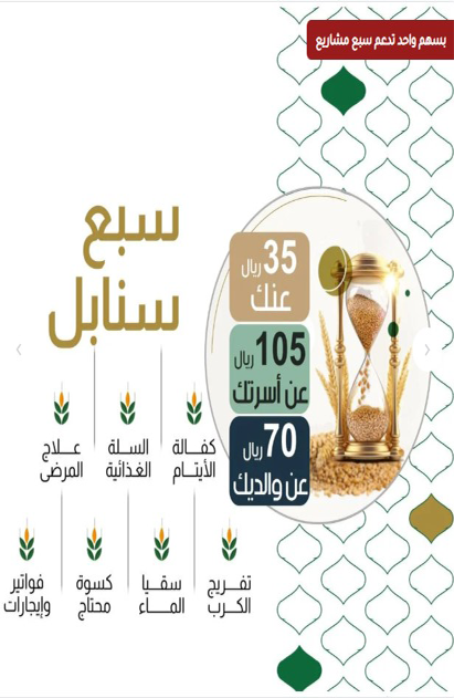 الرئيسية - جمعية سنابل المدينة